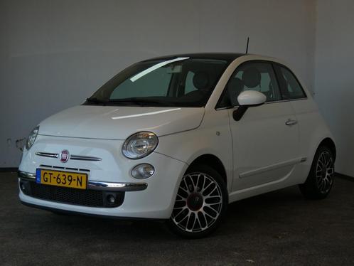 Fiat 500 1.2 Lounge, Auto's, Fiat, ABS, Airbags, Airconditioning, Bluetooth, Elektrische buitenspiegels, Elektrische ramen, Lichtmetalen velgen