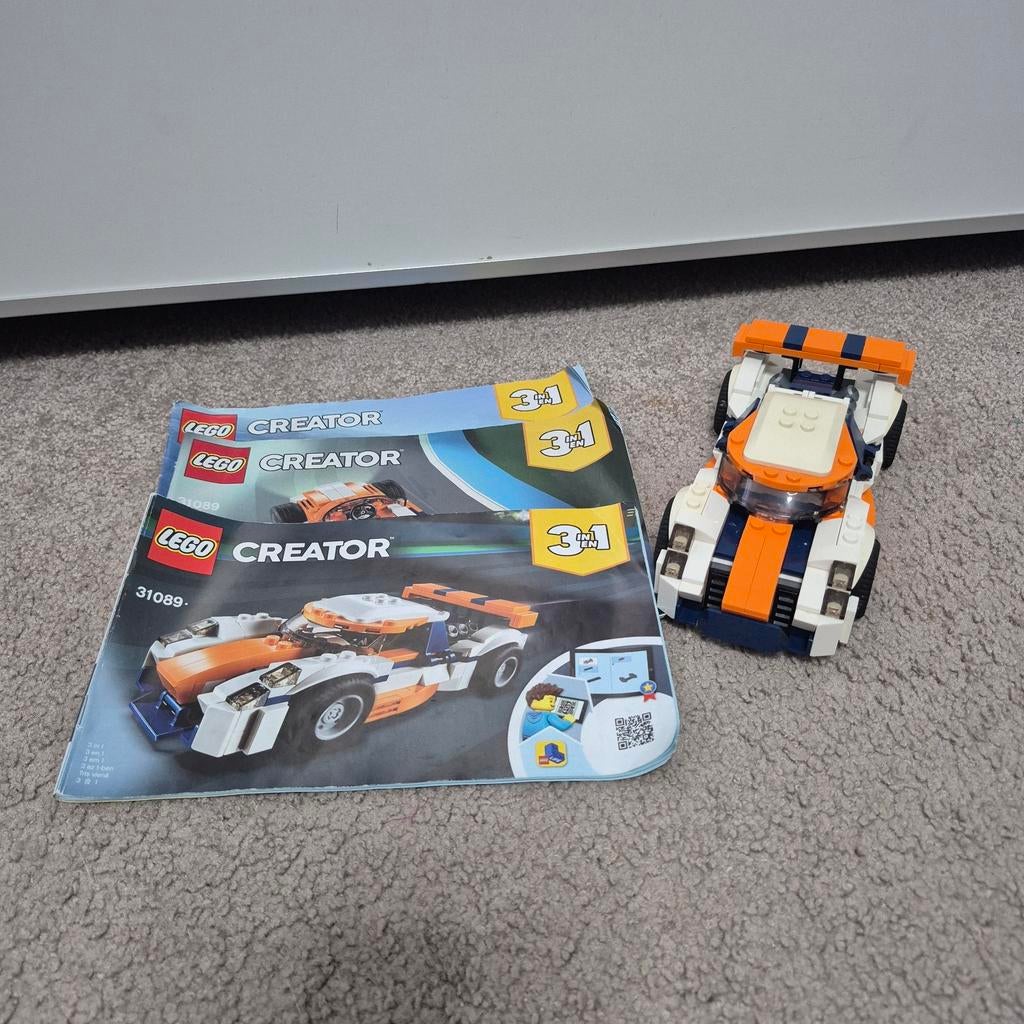 Legoset 31089, Ophalen