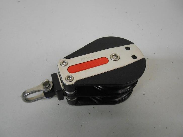 Ronstan Dubbelschijfs Blok Katrol, voor 12 mm lijn, Watersport en Boten, Accessoires en Onderhoud, Nieuw, Lijn of Blok, Ophalen of Verzenden