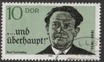 DDR 1990 3321 K Tucholsky, Gest, Postzegels en Munten, Ophalen of Verzenden, DDR, Gestempeld
