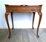 antieke eiken Hollandse theetafel, bijzettafel, sidetable, Ophalen