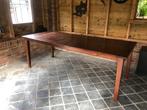 Houten Eettafel - kersenhout, Ophalen, Gebruikt, 100 tot 150 cm, 200 cm of meer