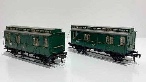 FLM: 5050 set van 2 Nurnberg 1117 DRG Postrijtuigen voor H0-, Hobby en Vrije tijd, Modeltreinen | H0, Gebruikt, Wagon, Gelijkstroom