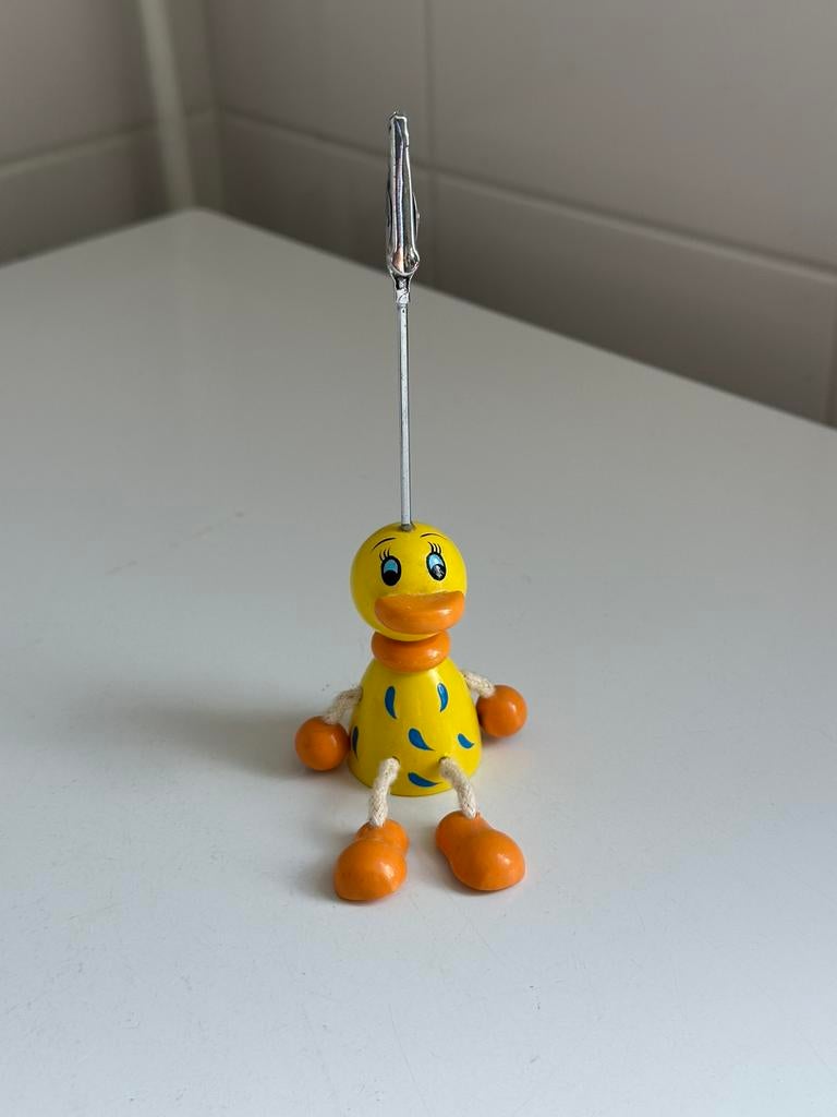 Kaart houder, Ophalen of Verzenden, Winnie de Poeh of vrienden, Zo goed als nieuw, Beeldje of Figuurtje