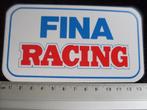 sticker fina racing logo, Verzenden, Zo goed als nieuw, Bedrijf of Vereniging