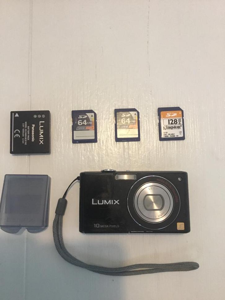 Panasonic DMC-FX37 Lumix digitale camera OPHALEN, Audio, Tv en Foto, Fotocamera's Digitaal, Zo goed als nieuw, Compact, Overige Merken