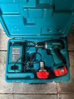 Accuboor met 2 accu's - Werkt Prima!, Doe-het-zelf en Verbouw, Gereedschap | Boormachines, Ophalen of Verzenden, Gebruikt, Boor- en Schroefmachine