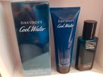 Davidoff Cool water set 40+75 ml edt en 75 ml douche, Sieraden, Tassen en Uiterlijk, Uiterlijk | Parfum, Ophalen of Verzenden