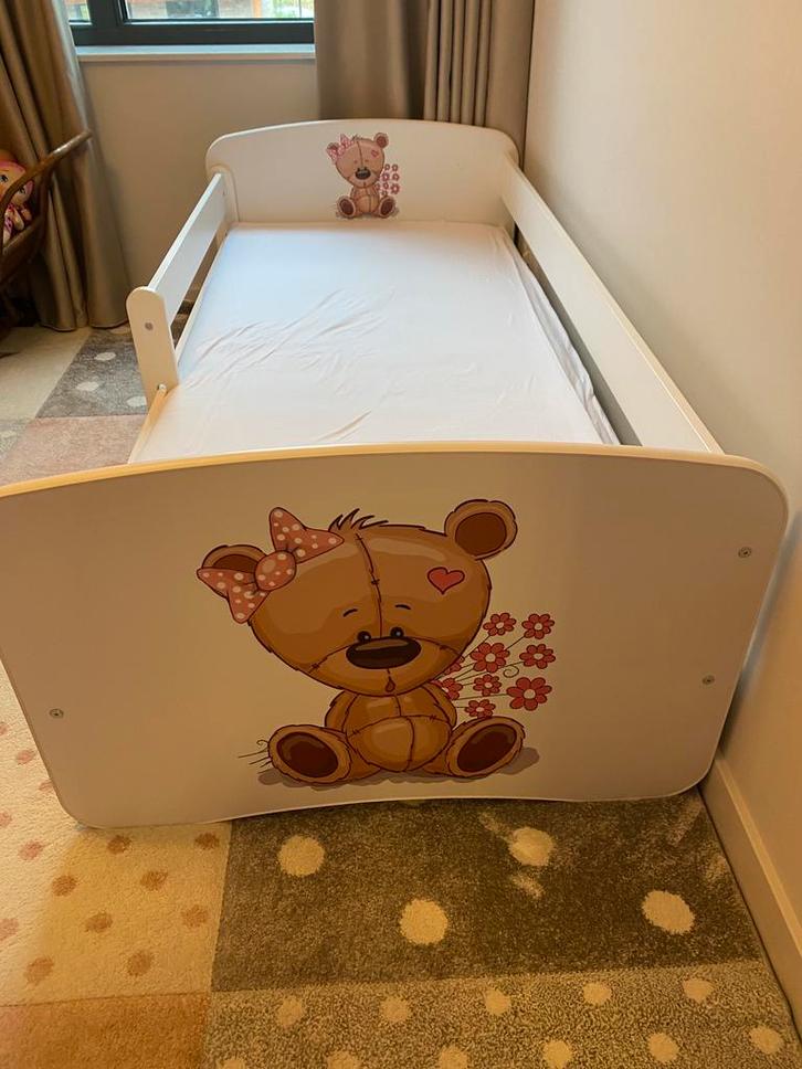 Kocot Kids - Be babydreams wit met lade met matras180/80, Kinderen en Baby's, Kinderkamer | Bedden, Gebruikt, 180 cm of meer, 85 tot 100 cm
