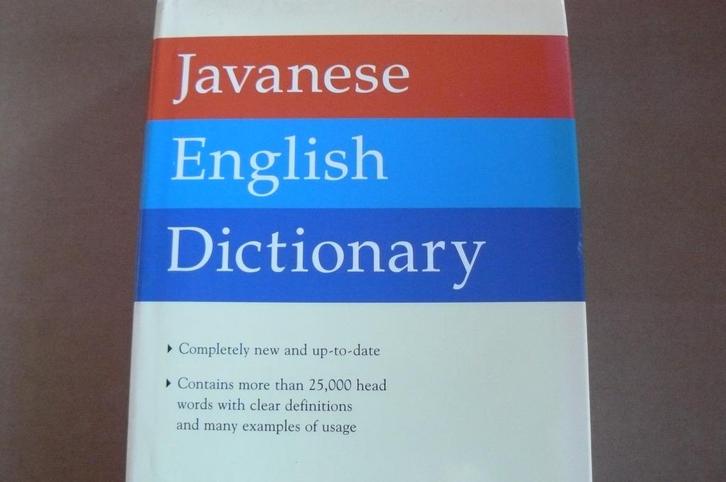 JAVAANS / JAVANESE - ENGLISH / dictionary / Stuart Robson, Boeken, Woordenboeken, Gelezen, Van Dale, Verzenden