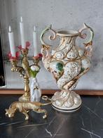 Grote italiaanse Capodimonte vaas, Antiek en Kunst, Antiek | Vazen, Ophalen of Verzenden