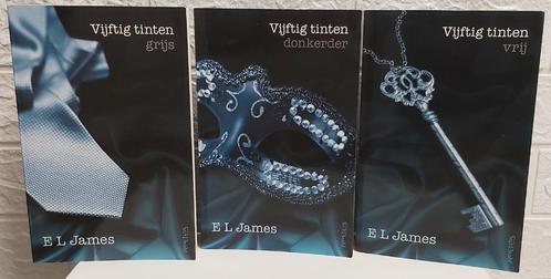 14 - Boek - Trilogie van VIJFTIG TINTEN, Boeken, Romans, Gelezen, Nederland, Ophalen of Verzenden