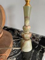 Marmer marmeren onyx natuursteen lampenvoet tafellamp lamp, Antiek en Kunst, Ophalen of Verzenden