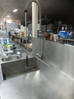 Spoeltafel 285x83x94 cm ascobloc, Ophalen, Gebruikt, 25 tot 50 cm, Minder dan 100 cm