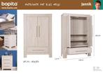 Bopita Jannik houten Kast, Ophalen, Gebruikt, Kast, 50 tot 70 cm