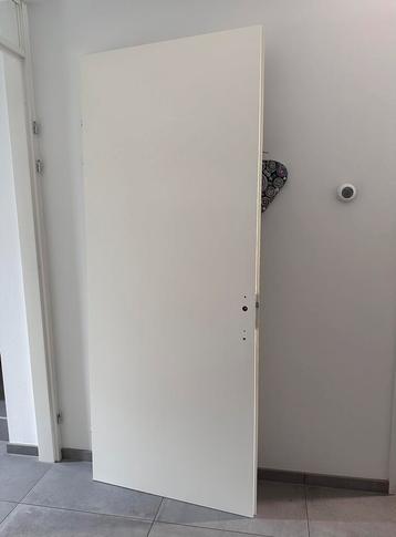 Opdek Binnendeur Wit 231,5x93cm polynorm Zware kwaliteit beschikbaar voor biedingen