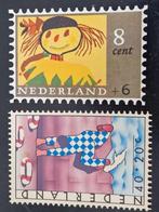 Nederland 1965+1977 - Voorzijde kinderbedankkaart, Ophalen of Verzenden, Na 1940