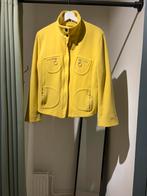 Damo wollen cashmere jas geel 44, Ophalen of Verzenden, Zo goed als nieuw, Maat 42/44 (L), Geel