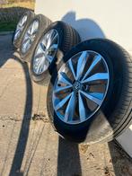 Originele Volkswagen t-roc velgen 17 inch met zomerbanden, 215 mm, Banden en Velgen, 17 inch, Ophalen of Verzenden