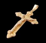Groot zwaar 14 karaat Gouden Kruis Christus ketting - hanger, Nieuw, Ophalen of Verzenden, Juwelenwereld.nl, Kruis of Symbool