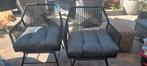 2 nieuwe diningstoelen, Tuin en Terras, Tuinsets en Loungesets, Ophalen, Zo goed als nieuw