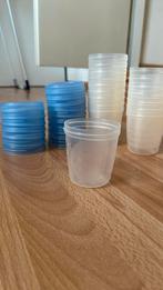 17 stuks aventi bewaarbekers 180ml, Ophalen of Verzenden, Zo goed als nieuw, Overige typen