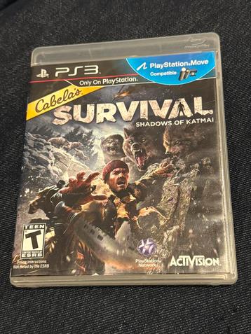 Cabela's Survival: Shadows of Katmai - PS3 beschikbaar voor biedingen