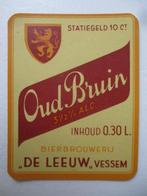 bieretiket Nederland 22-8 (6W) de leeuw Vessem, Ophalen of Verzenden, Zo goed als nieuw, Overige typen, Overige merken