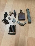 Lotje ww2 duitse bodemvondsten, Verzamelen, Ophalen of Verzenden, Landmacht, Duitsland, Hulzen of Bodemvondsten