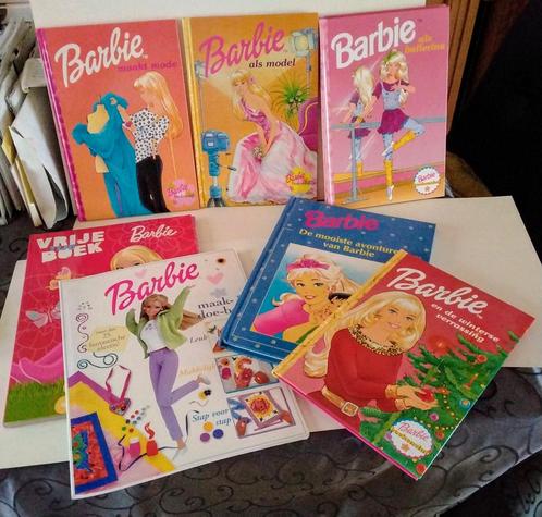 Barbie boeken, oa Barbie boekenclub,maak-& doe-boek jaren 90, Verzamelen, Poppen, Gebruikt, Overige typen, Ophalen of Verzenden