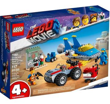 LEGO 70821 LEGO MOVIE 2 - Emmet & Benny's werkplaats (sealed beschikbaar voor biedingen