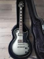 Epiphone Les Paul Custom silverburst, ltd edition + koffer., Muziek en Instrumenten, Ophalen of Verzenden, Gebruikt, Solid body