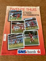 programma FC TWENTE-SVV/DORDRECHT’90 26-10-1991, Verzamelen, Sportartikelen en Voetbal, Boek of Tijdschrift, Gebruikt, Verzenden