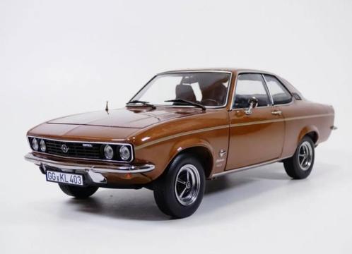 1:18 modelauto Opel Manta A Coupe - 1970 - Brons metallic, Hobby en Vrije tijd, Modelauto's | 1:18, Nieuw, Auto, Norev, Ophalen of Verzenden