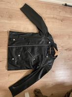 Leer jas - Maat S - Zo goed als nieuw, Kleding | Dames, Jassen | Zomer, Ophalen of Verzenden, Zo goed als nieuw, Maat 36 (S), Zwart