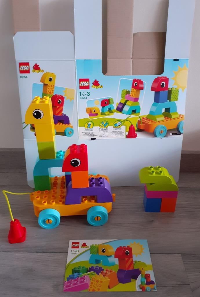 Lego Duplo Basic 10554 Toddler Build and Pull Along, Kinderen en Baby's, Speelgoed | Duplo en Lego, Zo goed als nieuw, Duplo, Complete set
