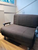 Slaapbank / Sofabed, Ophalen, 100 cm, Eenpersoons, Bruin