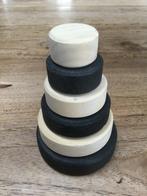 Grimms kleine staptoren zwart wit (12 cm), zgan, Ophalen of Verzenden, Zo goed als nieuw
