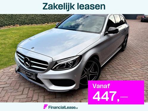 Mercedes-Benz C-klasse Estate 200 AMG Night Edition Panorama, Auto's, Mercedes-Benz, Bedrijf, Lease, Financial lease, C-Klasse