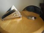 2 Metalen Brievenhouders, Ophalen of Verzenden
