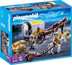 Playmobil: Leeuwenridders met goudtransport, Kinderen en Baby's, Speelgoed | Playmobil, Ophalen of Verzenden, Zo goed als nieuw