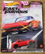 HW RealRiders F&F - 2020 mix 4 - '65 Corvette Stingray Coupe, Ophalen of Verzenden, Nieuw, Auto