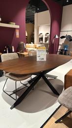 Showmodel Eettafel Corsica Mango Hout, Huis en Inrichting, Tafels | Eettafels, Ophalen, 100 tot 150 cm, Rond, 200 cm of meer