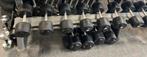 Lifemaxx rubberen dumbbells  dumbbell set gewichten 24-38 kg, Gebruikt, Lifemaxx, Gewichten, Ophalen of Verzenden