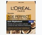 L'Oréal Paris Age Perfect Cell Renaissance Nachtcrème, Ophalen of Verzenden, Nieuw, Gehele gezicht, Verzorging