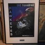 Poster 302 squadron gilze-rijen, Huis en Inrichting, Woonaccessoires | Lijsten, Ophalen of Verzenden, Zo goed als nieuw, Hout
