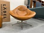 Nieuw Label Hidde Fauteuil Bovino Naturel leer Design stoel, Huis en Inrichting, Fauteuils, Nieuw, Leer, Ophalen of Verzenden