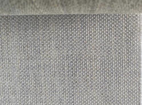 Kvadrat Fiord 2 201 lichtgrijs/lichtblauw; 10 mtr meubelstof, Hobby en Vrije tijd, Stoffen en Lappen, Nieuw, Wol, 120 cm of meer