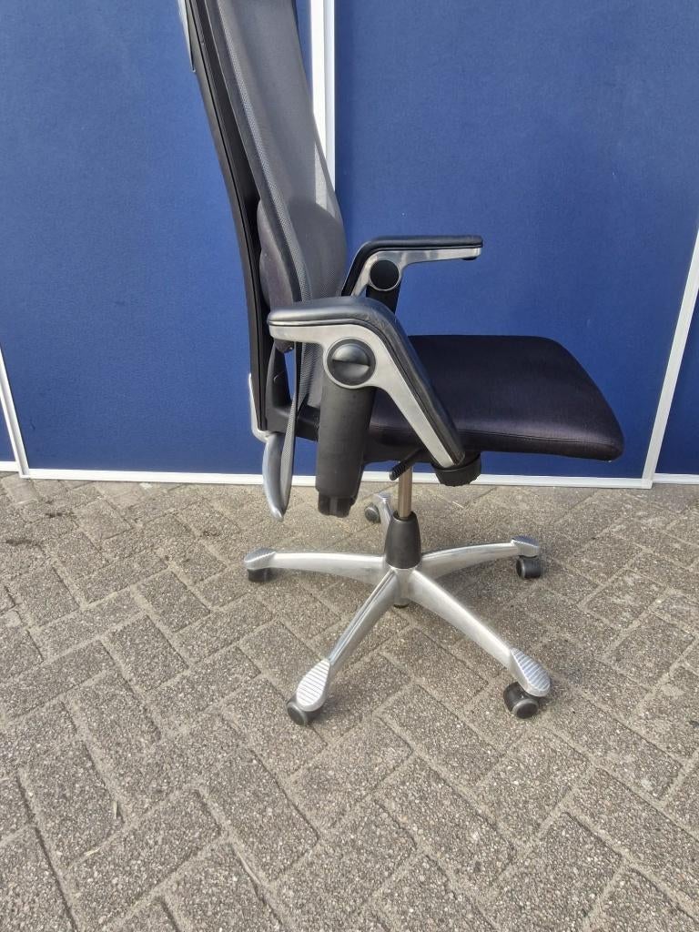 HAG H09 bureaustoelen ( diverse soorten) directie / 24 uurs, Postbus, Hag, Zwart, Ophalen of Verzenden