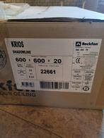 Rockfon Krios Shadowline Plafondtegels 600x600, Ophalen, 60 cm of meer, Overige typen, Nieuw